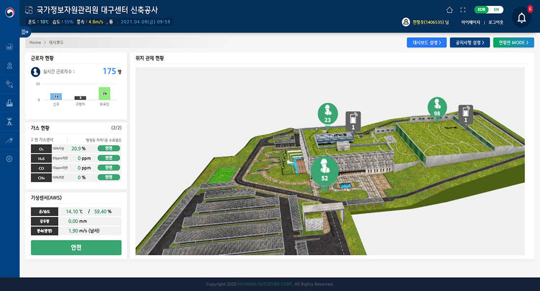 Hyundai E&C develops IoT safety system Hyundai E&C develops IoT safety system